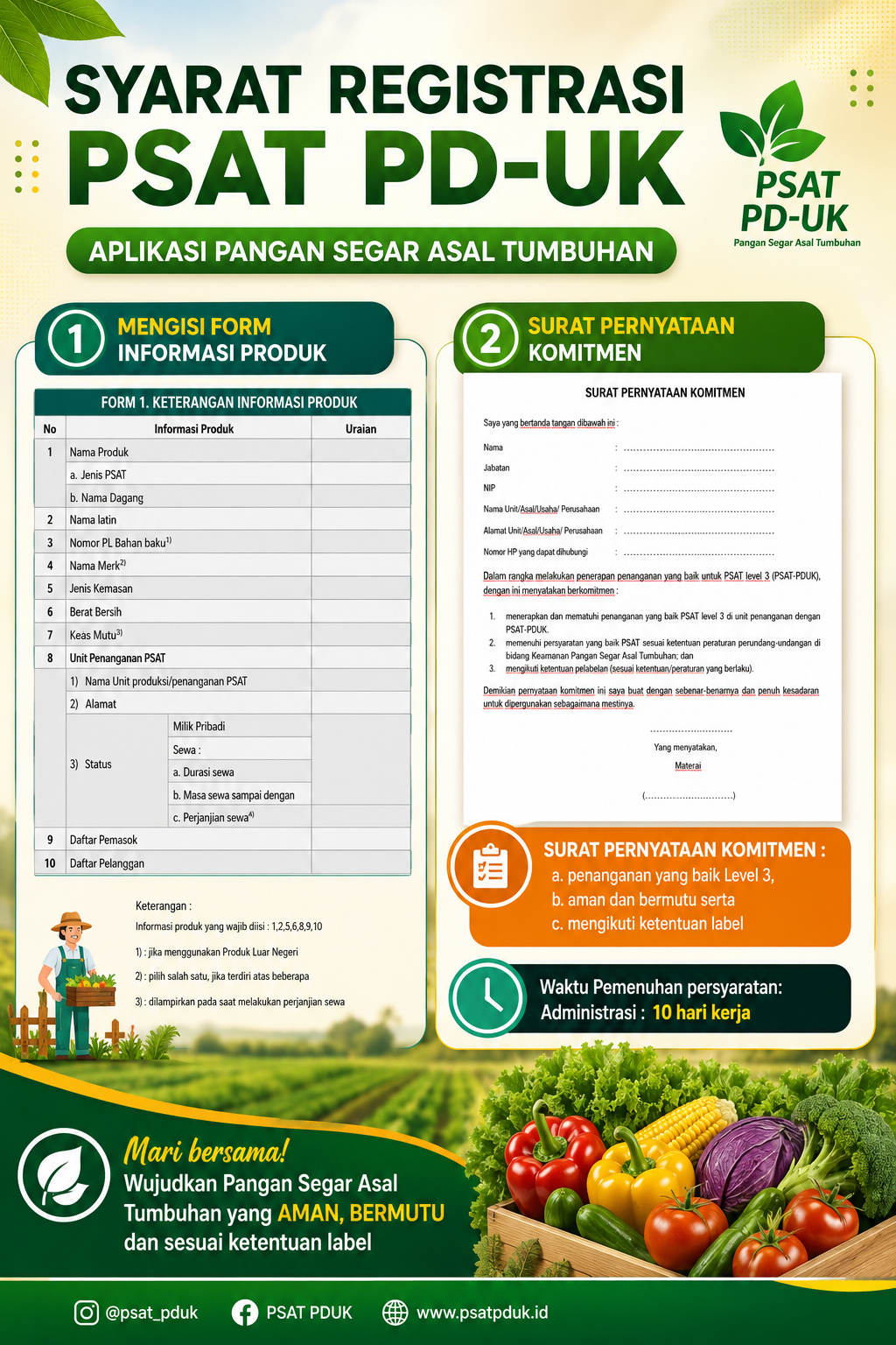 SYARAT REGISTRASI PSAT PD-UK