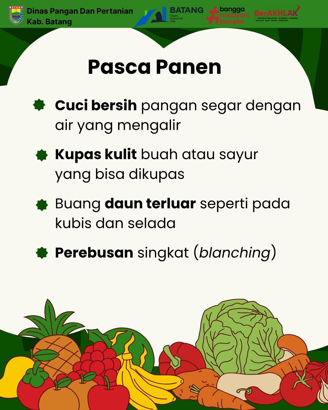 komunikasi, informasi, dan edukasi (KIE) Keamanan Pangan