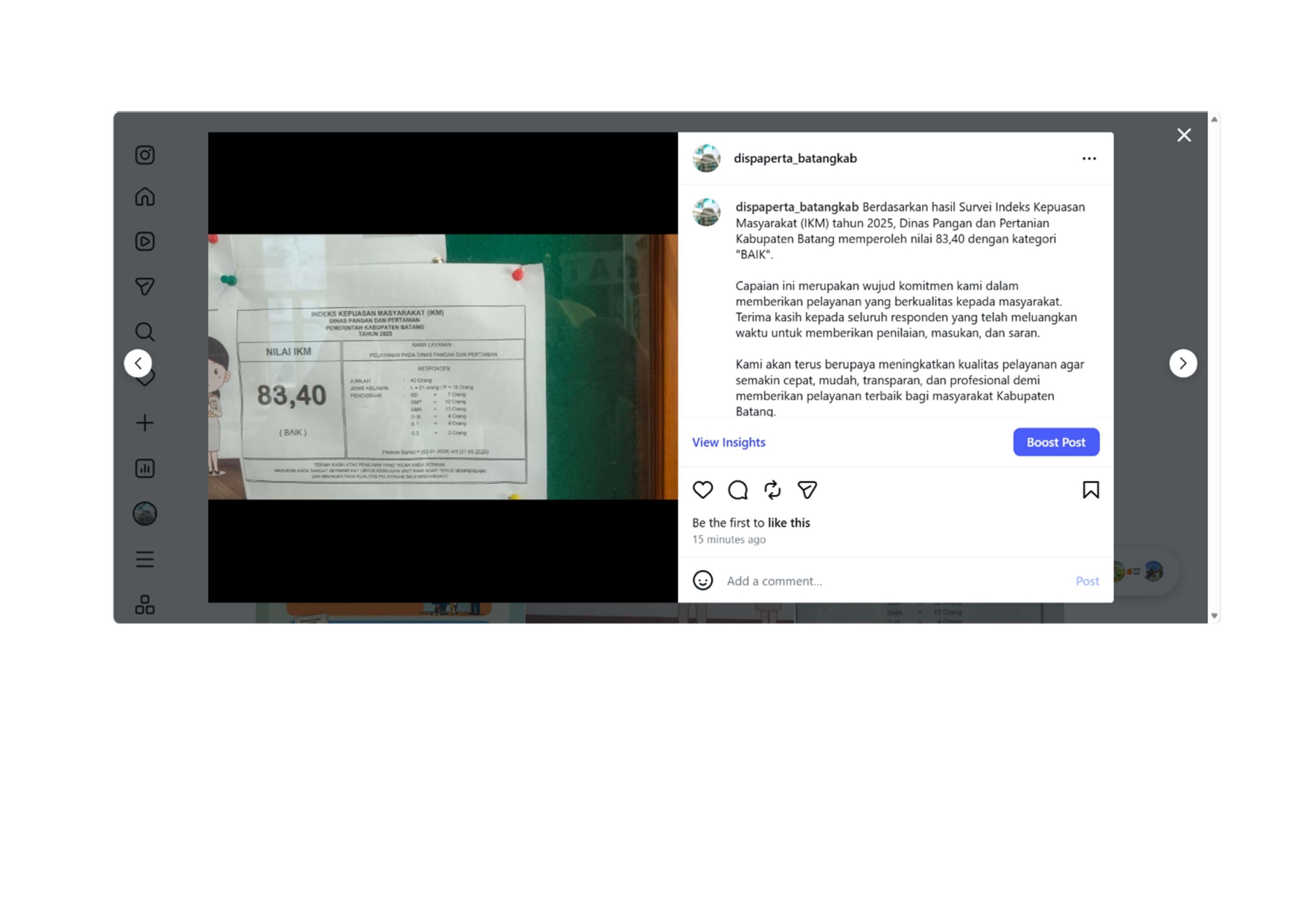 Indeks Kepuasan Masyarakat